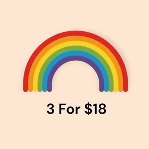 Any listing with a 🌈 qualifies for a 3 for $18 bundle price!
